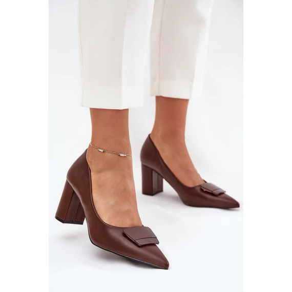 Magassárkú körömcipő model 216087 Step in style