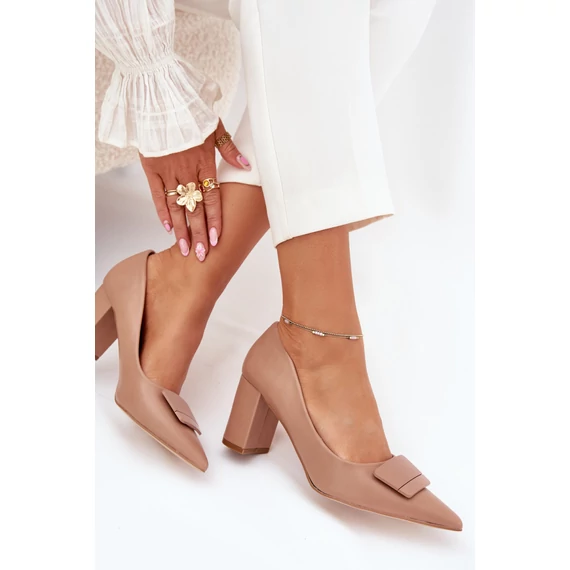 Magassárkú körömcipő model 216312 Step in style