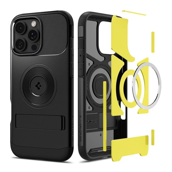 Spigen Slim Armor MagFit Apple iPhone 16 Pro Max tok, MagSafe, fekete