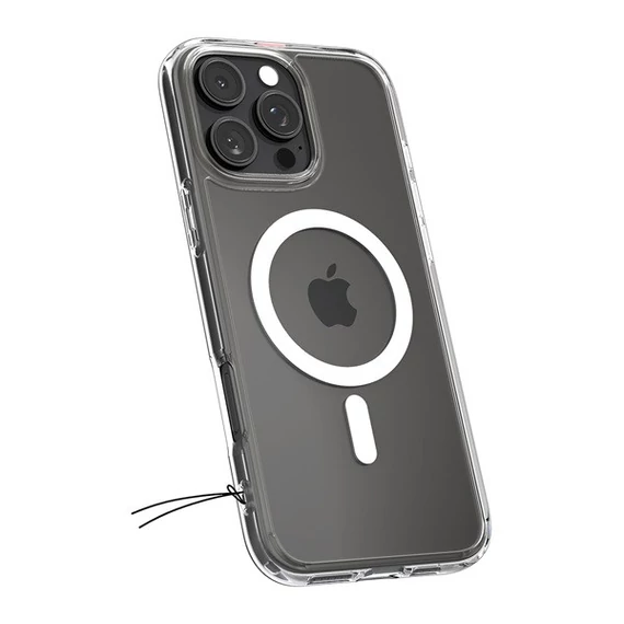 Spigen Ultra Hybrid MagFit Apple iPhone 16 Pro Max tok, + EZ FIT kijelzővédő fólia csomag, fehér ACS08141