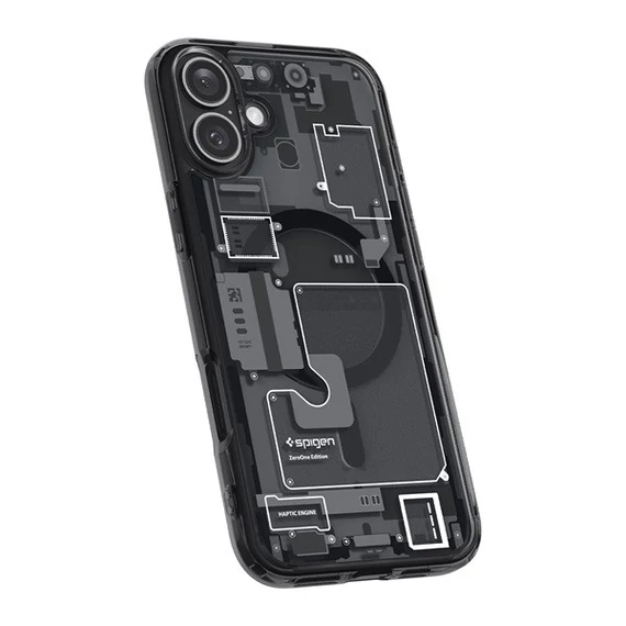 Spigen Ultra Hybrid MagFit Apple iPhone 16 Plus tok, Zero One fekete ACS08078