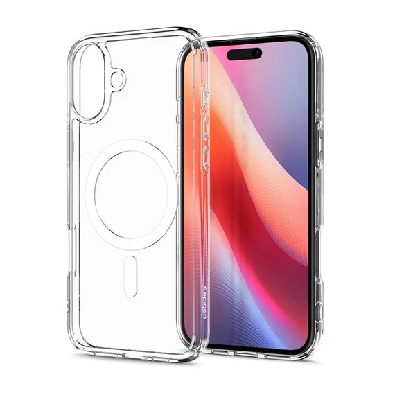 Spigen Ultra Hybrid MagFit iPhone 16 Plus tok, MagSafe, fehér ACS08075