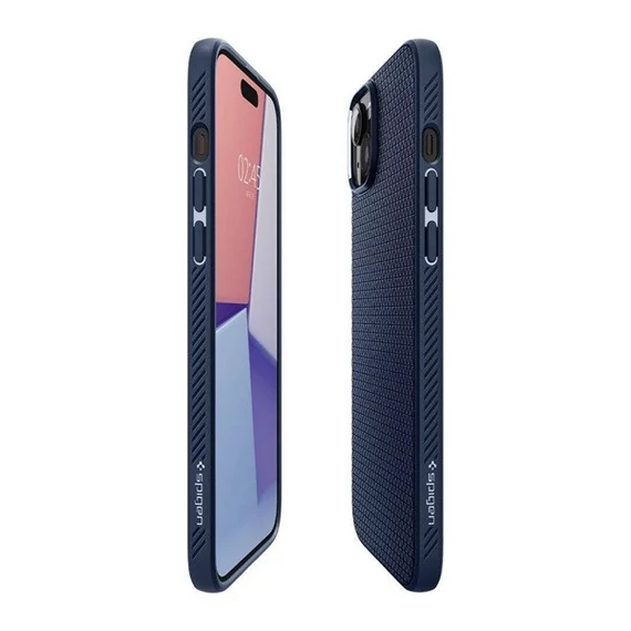 Spigen Liquid Air iPhone 16 tok, Navy Blue, kék ACS08195