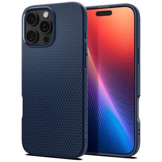 Spigen Liquid Air iPhone 16 Pro tok, Navy Blue, kék ACS08118