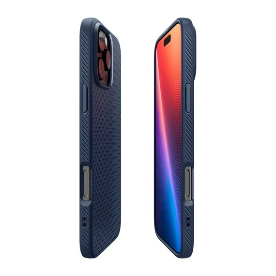 Spigen Liquid Air iPhone 16 Pro Max tok, Navy Blue, kék ACS07989
