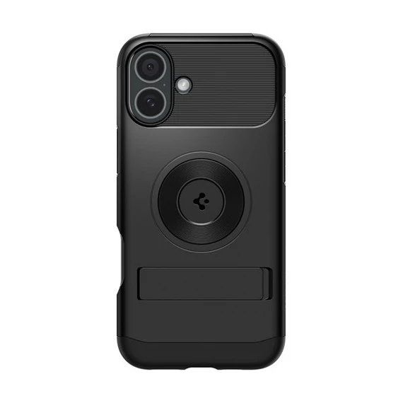 Spigen Slim Armor MagFit iPhone 16 tok, MagSafe, fekete ACS08227