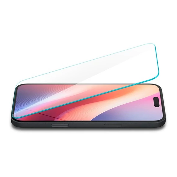 Spigen Glas.tR SLIM HD Apple iPhone 16 Plus/ iPhone 15 PlusTempered kijelzővédő fólia (1db) AGL06890