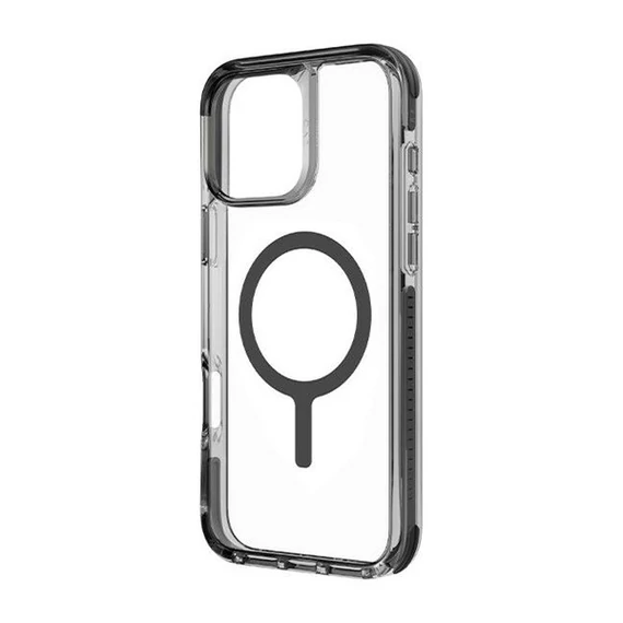 Uniq Combat Apple iPhone 16 Plus MagSafe szilikon tok, karbon fekete