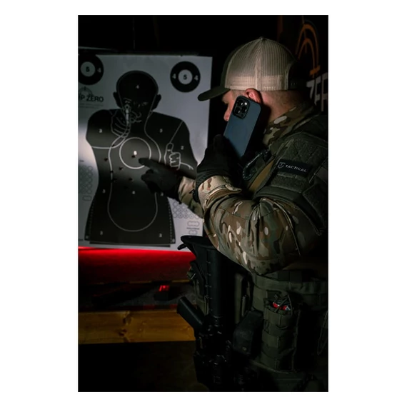 Tactical MagForce Hyperstealth Apple iPhone 16 Deep MagSafe hátlap tok, áttetsző/sötétkék