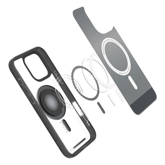Spigen Ultra Hybrid MagFit Apple iPhone 16 Pro Max tok, Classic MagSafe, fekete
