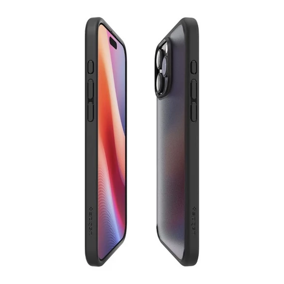 Spigen Ultra Hybrid Apple iPhone 16 Pro Max tok, Frost, fekete