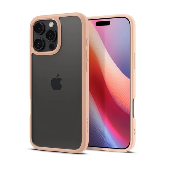 Spigen Ultra Hybrid Apple iPhone 16 Pro Max tok, Rose Titanium, rózsaszín