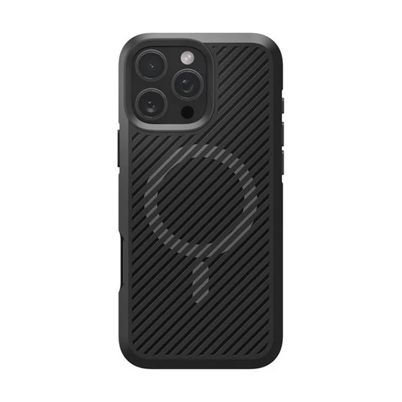 Spigen Core Armor MagFit Apple iPhone 16 Pro Max Matte Black Magsafe tok, fekete