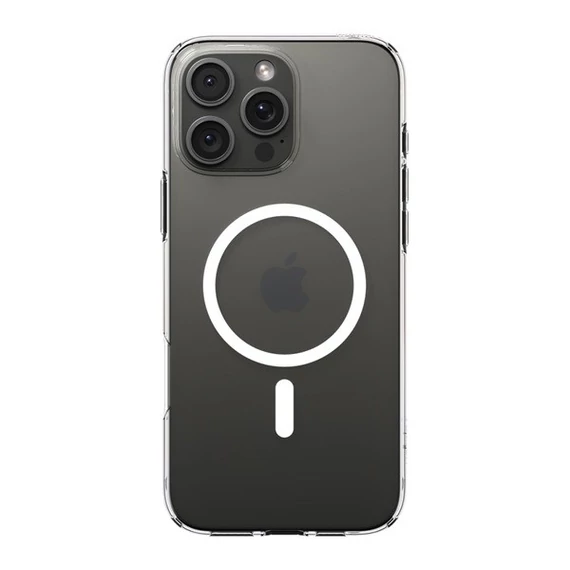 Spigen Liquid Crystal MagFit Apple iPhone 16 Pro Max Crystal Clear MagSafe tok, átlátszó