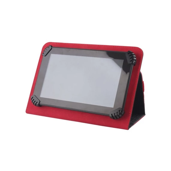 Univerzális tablet tok 9-10 col tablethez, fekete/piros
