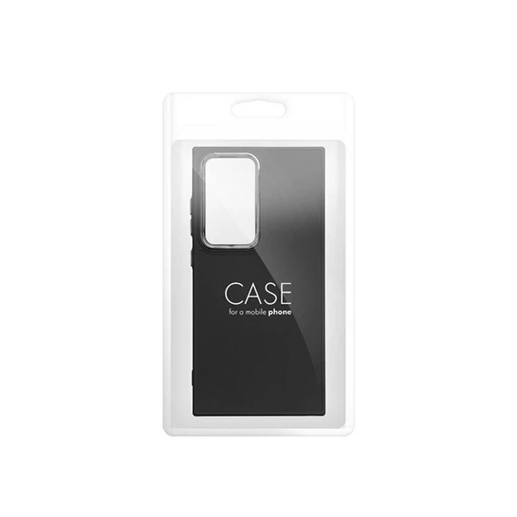 Frame Samsung Galaxy S24 FE közepesen ütésálló tok kameravédő kerettel, fekete