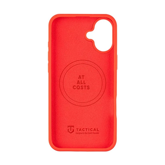 Tactical MagForce Velvet Smoothie Apple iPhone 16 Plus MagSafe tok, Chili, piros