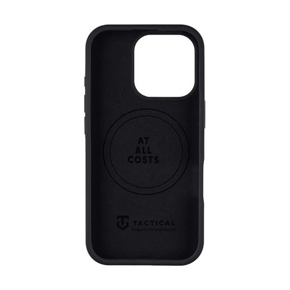 Tactical MagForce Velvet Smoothie Apple iPhone 16 Pro MagSafe tok, Asphalt, fekete