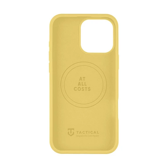 Tactical MagForce Velvet Smoothie Apple iPhone 16 Pro Max MagSafe tok, Banana, sárga