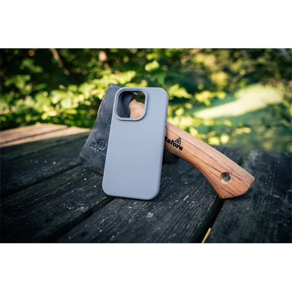 Tactical MagForce Velvet Smoothie Apple iPhone 15 MagSafe tok, Foggy, világosszürke