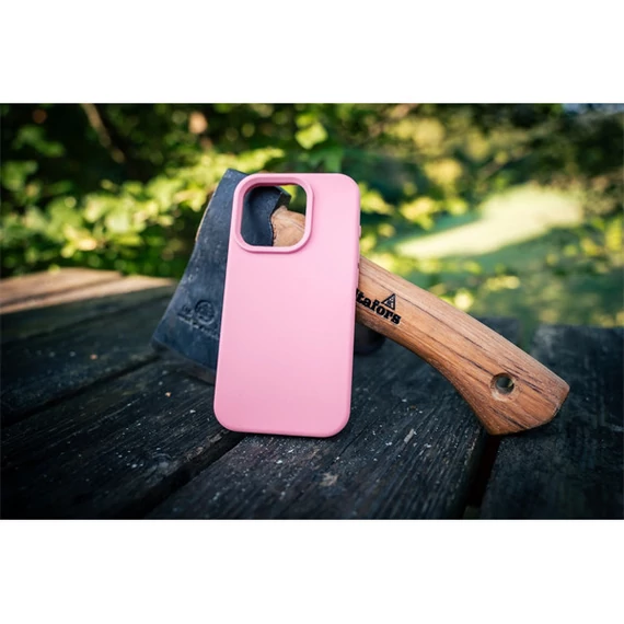 Tactical MagForce Velvet Smoothie Apple iPhone 15 MagSafe tok, Pink Panther, halvány rózsaszín