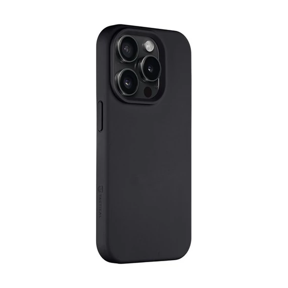 Tactical MagForce Velvet Smoothie Apple iPhone 15 Pro MagSafe tok, Asphalt, fekete