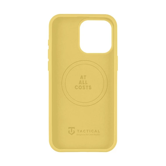 Tactical MagForce Velvet Smoothie Apple iPhone 15 Pro Max MagSafe tok, Banana, sárga