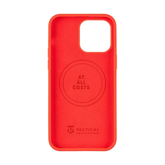 Tactical MagForce Velvet Smoothie Apple iPhone 14 Pro Max MagSafe tok, Chili, piros