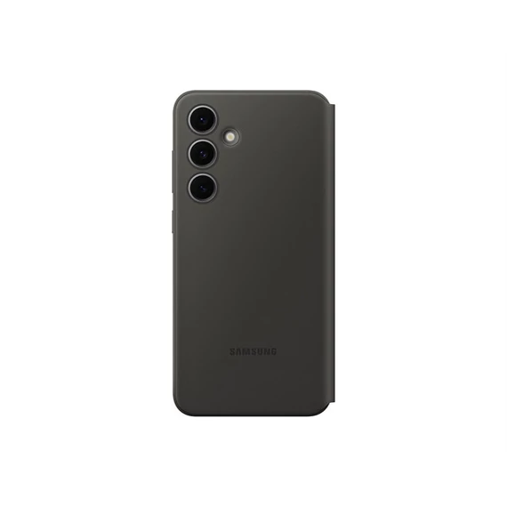 Samsung Galaxy S24 FE Smart View Wallet, gyári flip tok, fekete
