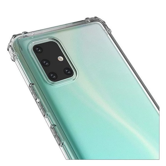 Apple Wooze Silicone Armor iPhone 16 Plus szilikon tok, légpárnás sarok, átlátszó
