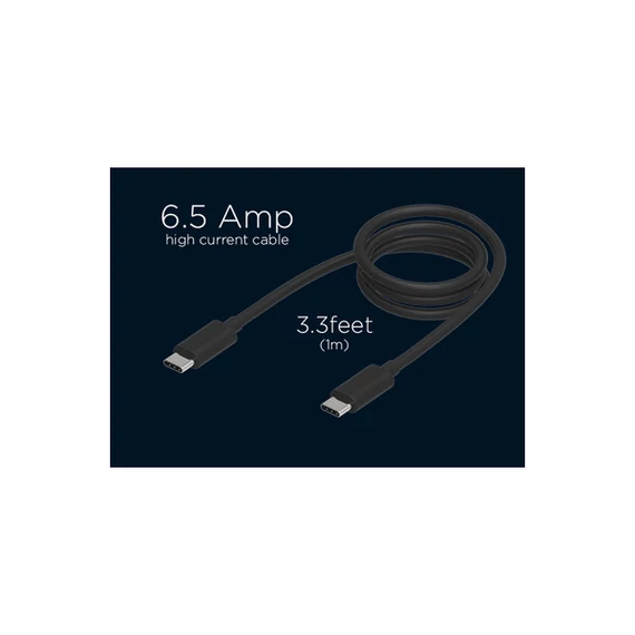 Moto Etron USB-C hálózati töltő kábellel, 68W, fekete