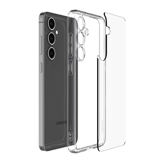 Spigen Ultra Hybrid Samsung Galaxy S24 FE tok, Crystal Clear, átlátszó