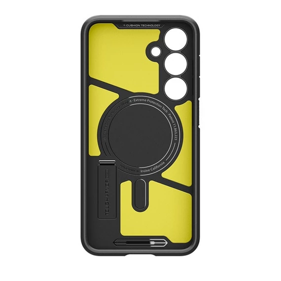 Spigen Tough Armor MagFit Samsung Galaxy S24 FE MagSafe tok, Black, fekete