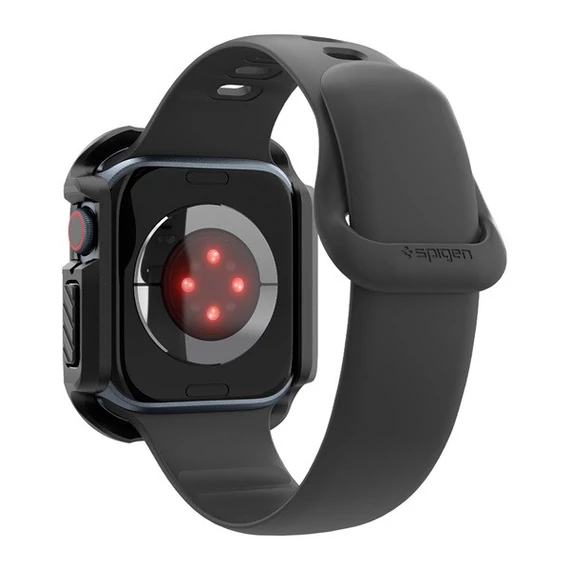 Spigen Tough Armor Apple Watch 10 (46mm) tok, Black, fekete
