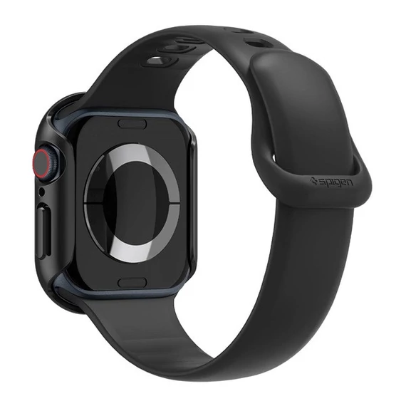 Spigen Thin Fit Apple Watch 10 (46mm) tok, Black, fekete