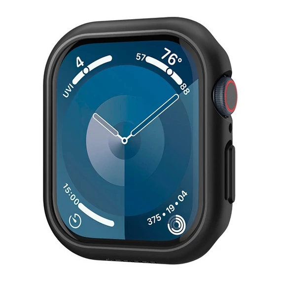 Spigen Thin Fit Apple Watch 10 (46mm) tok, Black, fekete
