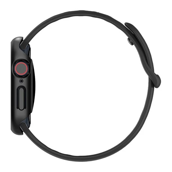 Spigen Thin Fit Apple Watch 10 (46mm) tok, Black, fekete