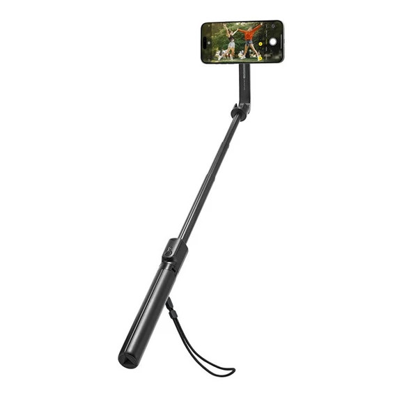 Spigen Tripod állvány Selfie Stick / Selfie bot hosszú verzió, fekete S580W