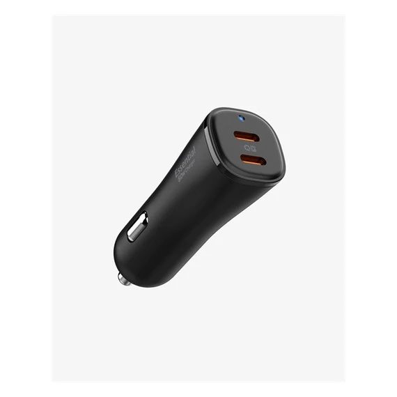 Spigen ArcStation Essential autós töltő, 50W, fekete EV502