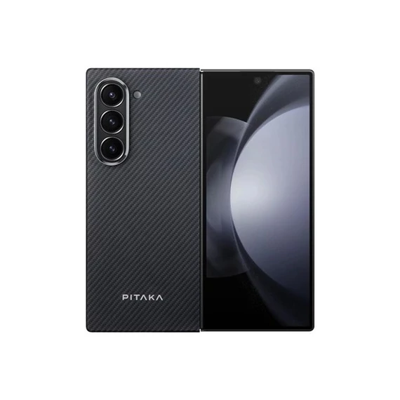 Pitaka MagEZ Case 5 Samsung Galaxy Z Fold 6 MagSafe tok, Black/gray