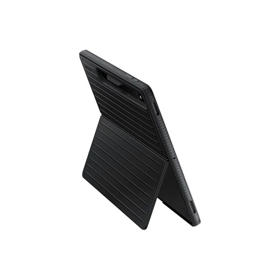 Samsung Galaxy Tab S8+ Protective Standing Cover gyári tok, fekete, EF-RX800CB Csomagolássérült