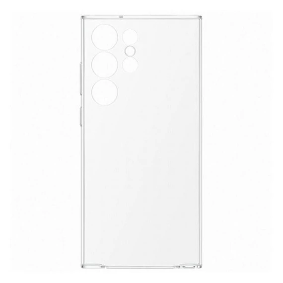 Samsung Galaxy S23 Ultra Clear Cover, gyári tok, átlátszó, EF-QS918CT Csomagolássérült