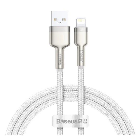 Baseus Cafule USB - Lightning töltőkábel, 1m, fehér