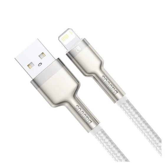 Baseus Cafule USB - Lightning töltőkábel, 1m, fehér