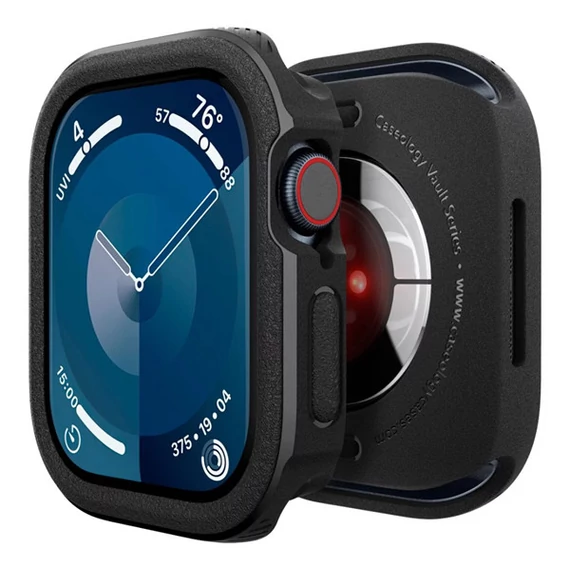 Spigen Caseology Vault Apple Watch 10 (46mm) tok, Matte Black, matt fekete