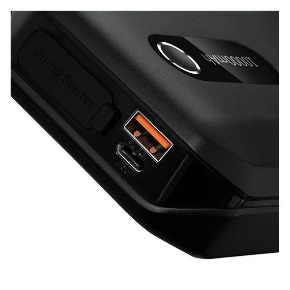 Baseus Super Energy Car Jump Starter Powerbank, Indító, 10000mAh, 1000A, fekete