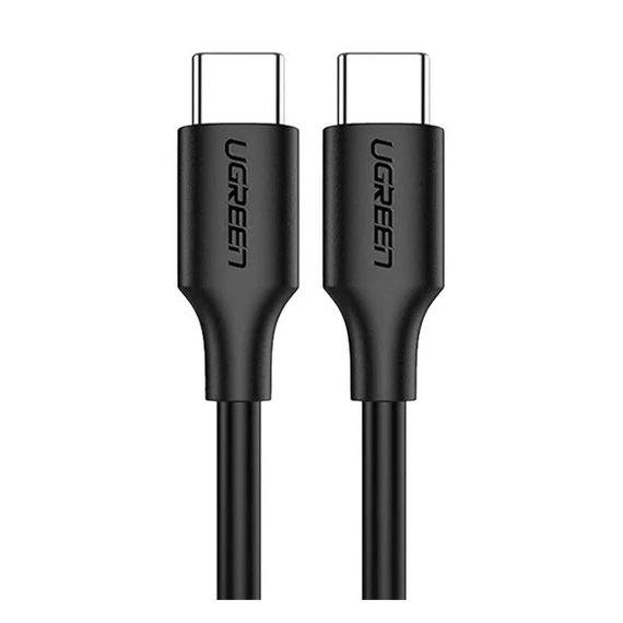 Ugreen USB-C gyorstöltő kábel, 60W, 1m, fekete