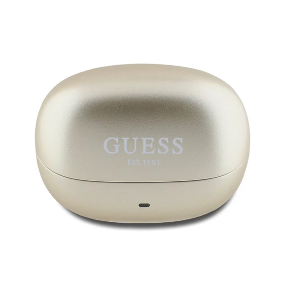 Guess Capsule ANC/ENC TWS vezeték nélküli fülhallgató zajszűréssel, arany