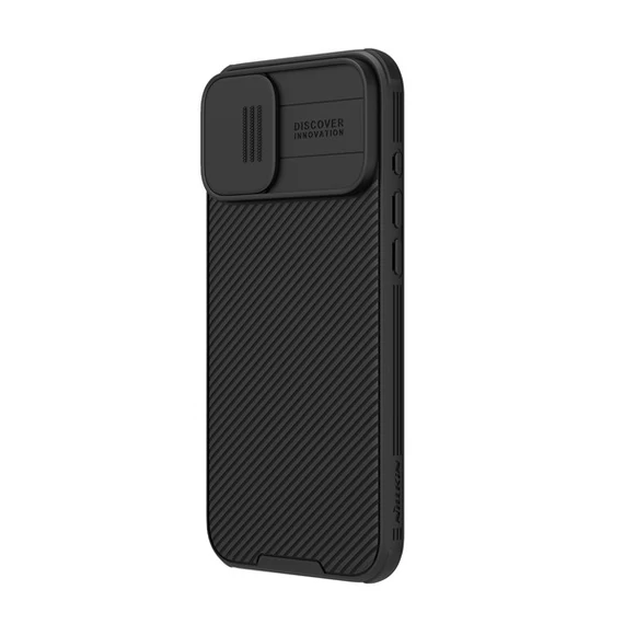 Nillkin CamShield Pro Apple iPhone 16 műanyag hátlap tok, fekete
