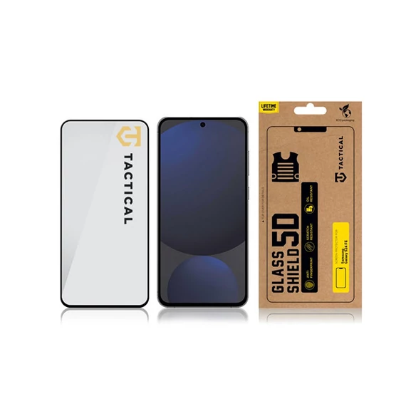 Tactical Glass Shield 5D Samsung Galaxy S24 FE kijelzővédő üvegfólia, fekete